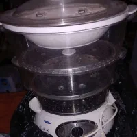 بخار پز برقی ۳طبقه