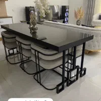 میز و صندلی فلزی،نیمکت فلزی،پاف ،مبل فلزی|صندلی و نیمکت|بابل, |دیوار