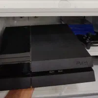 ps4 فت ۵۰۰ به همراه هدست شارژر دسته و بازی