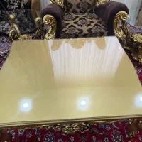 جلو مبلی ورق طلا قلم سیاه