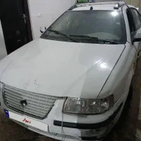 سمند ای اف سون دوگانه تصادفی