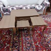 جلو مبلی چوبی درحد