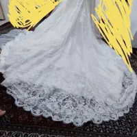 لباس عروس دنباله دار