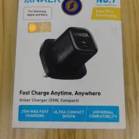 شارژر 25 وات انکر 25w anker آکبند