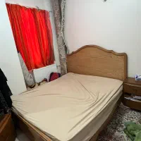 تشک تخت خواب دو نفره (چوب روس)|تخت و سرویس خواب|ری, فیروزآبادی|دیوار