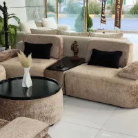 مبل راحتی مکانیزم ۸ نفره موکا/ اقساط
