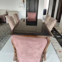 میز ناهارخوری خوری ۶ نفره چوبی