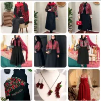 انواع لباس زنانه یلدایی،خونگی ، بیرونی و اداره ای|لباس|صدرا-فارس, باغشهر گلبهار صدرا|دیوار