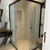 کابین دوش/شیشه حمام/شیشه ای ریلی حمام|مصالح و تجهیزات ساختمان|کرج, عظیمیه|دیوار