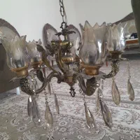 لوستر برنج ۵ شاخه