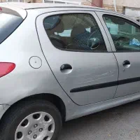 پژو ۲۰۶ نقره ای مدل ۸۳ تیپ ۲|خودرو سواری و وانت|تهران, باغ خزانه|دیوار