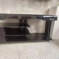 میز تلویزیون شیشه ای