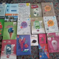تعدادی کتاب بعضاشون خط نخورده مخصوص انسانی|کتاب و مجله آموزشی|جیرفت, |دیوار