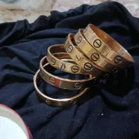 دستبند کارتیر طلاروسی سایز 3|جواهرات|قزوین, |دیوار