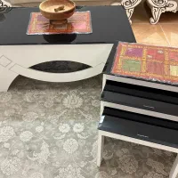 میزجلومبلی و سه عدد عسلی