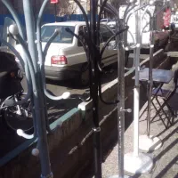 جالباسی ایستاده میله ای