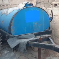 تانکر ۲هزاری چرخ دار ورق سیاه ضخیم