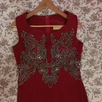 پیراهن مجلسی/کلاً دوبار پوشیده شده