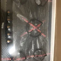 گاز شیشه ای پنج شعله رو میزی