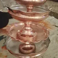 ظروف مسی ۴ تیکه