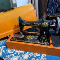 دو عددچرخ خیاطی راسته مارشال ژانومه