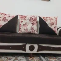 مبل هشت نفره کاملا سالم با پارچه ترک