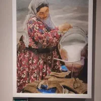 تابلوی نقاشی|تابلو، نقاشی، عکس|اهواز, کوی فرهنگیان ۱|دیوار