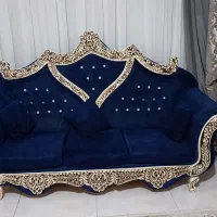 مبل هشت نفره همراه با میز عسلی