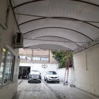 دوخت برزنت کانتینری چادر برزنتی چادرداربست سقف|خدمات پیشه و مهارت|مشهد, طلاب|دیوار