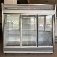 فروش فوری تعداد بالایی یخچال فروشگاهی و قفسه و...