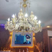 لوستر سلطنتی شیشه ای اصل ترک نو نو|لوستر و چراغ آویز|تهران, وصفنارد|دیوار