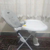 صندلی غذای کودک در حد نو|تخت و صندلی بچه|قم, چهل درخت|دیوار