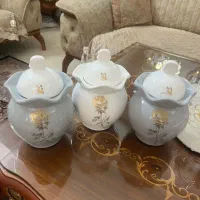 پاسماوری  چای و قندو شکر سرامیکی