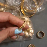 انگشتر طلا هندی رنگ ثابت به صورت عمده|بدلیجات|تهران, لویزان|دیوار