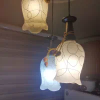 لوستر ۳شعله  اویز برای آشپز خانه واتاق خواب|لوستر و چراغ آویز|تهران, فدک|دیوار