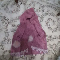 شنل لباس دخترانه بافت