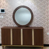 ست آینه کنسول و میز تلویزیون در حد نو