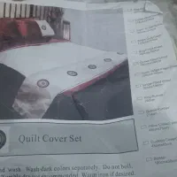 روتختی ساتن ابریشم آکبند دونفره ۶تکه