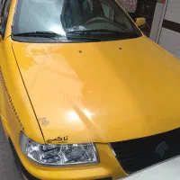 تاکسی سمند گردشی اخر94بدون رنگ نقدیامعاوضه