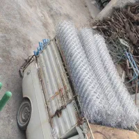 فنس حصاری 2 متری چشمه 5 مفتول 2.50|مصالح و تجهیزات ساختمان|سامان, |دیوار