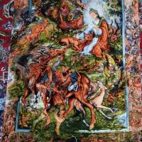 تابلو فرش دستبافت|تابلو فرش|پردیس, فاز ۱|دیوار