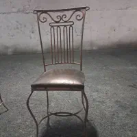 فروش دو عدد صندلی فرفوژه