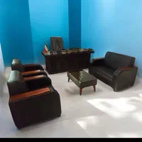 میز مدیریت لمون/ مبل چرم اداری /صندلی خلبانی|دفتر کار|قم, آزادگان|دیوار