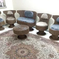 مبل حصیری شیک|مبلمان خانگی و میز عسلی|تهران, تهرانسر غربی|دیوار