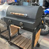 تولیدی کبابپز باربیکیو گازی ذغالی پلوپزدار منقل