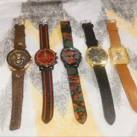 ساعت مچی مردانه دسته چرم