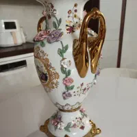 گلدان طرح گل برجسته