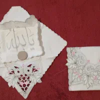 جانماز عروس و داماد ترمه|صنایع دستی و سایر لوازم تزئینی|تهران, نبی اکرم|دیوار
