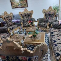 مبل سلطنتی 8 نفره|مبلمان خانگی و میز عسلی|اراک, |دیوار