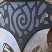 شمشیر تمام فولاد(۶۰cm)وایکینگ ،با آویز دیواری،غلاف|کلکسیون و سرگرمی|شیراز, شاهچراغ|دیوار